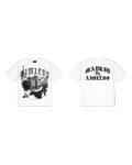 AIMLESS — Drop 1 Madrid Tee White