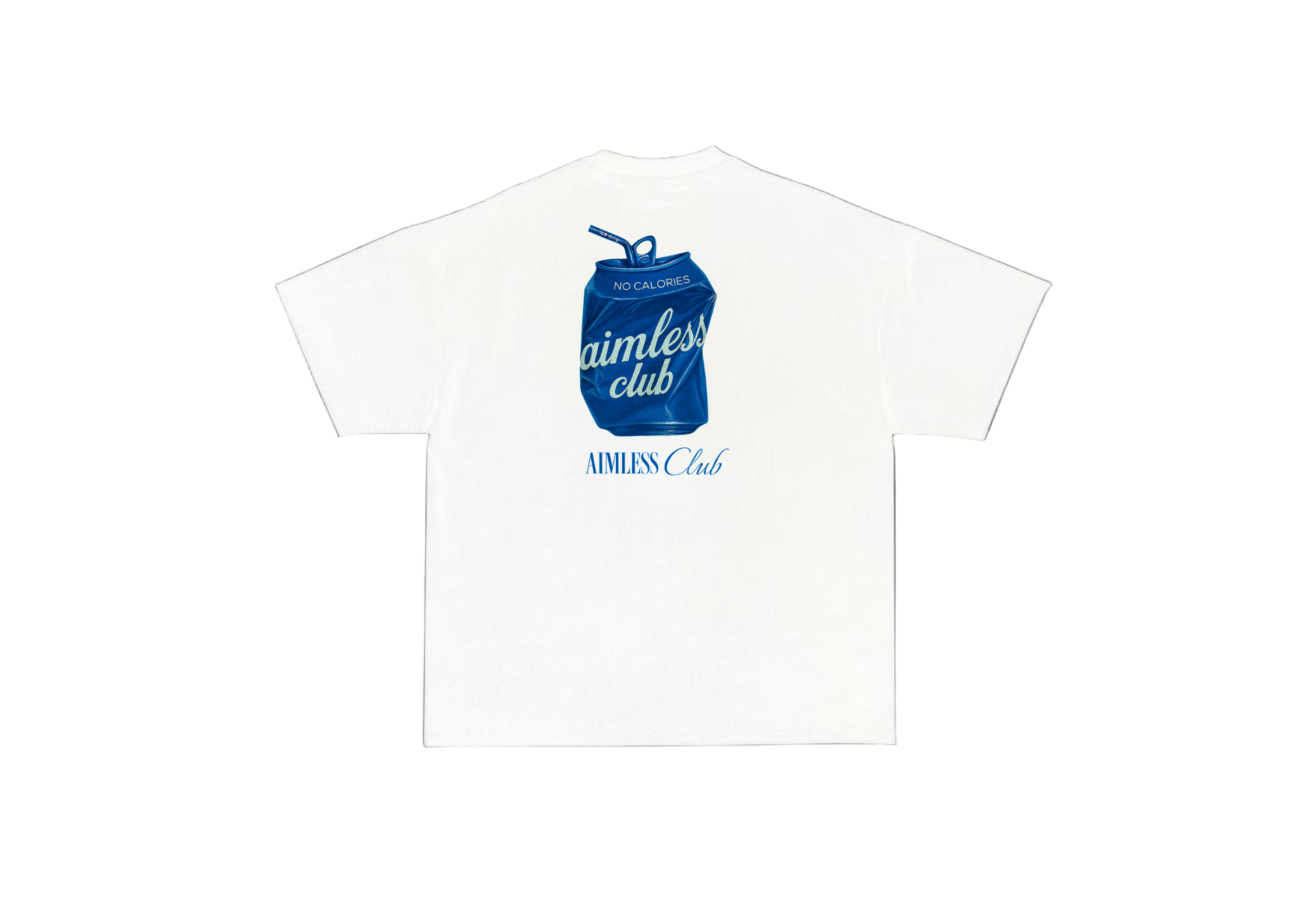 Aimless ice cube white tee
