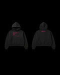 ID number hoodie black [Pink]