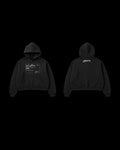 ID number hoodie black [White]