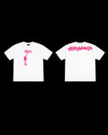 Graffiti tee [Pink] boxy